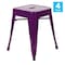 Flash Furniture 4  Inch Purple Metal Stool, PK4 ET-BT3503-18-PR-GG - alternate 9